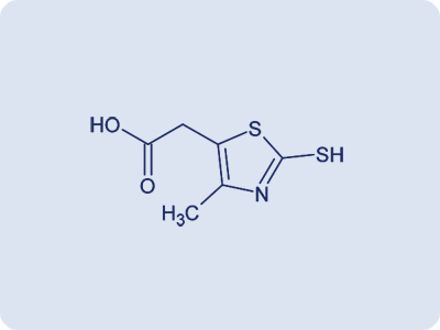 2-(2-Mercapto-4-methylthiazole-5-yl)acetic acid