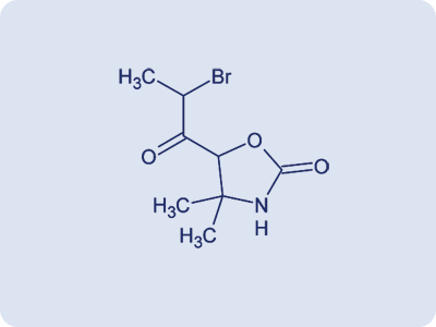 3-(2-Bromopropionyl)-4,4-dimethyl-1,3-oxazolan-2-one