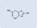 2-(2-Mercapto-4-methylthiazole-5-yl)acetic acid