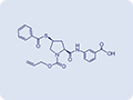  3-((2S,4S)-1-((allyloxy)carbonyl)-4-(benzoylthio)pyrrolidine-2-carboxamido)benzoate sodium