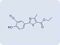 Ethyl 2-(3-cyano-4-hydroxyphenyl)-4-ethyl-1,3-thiazole-5-carboxylate